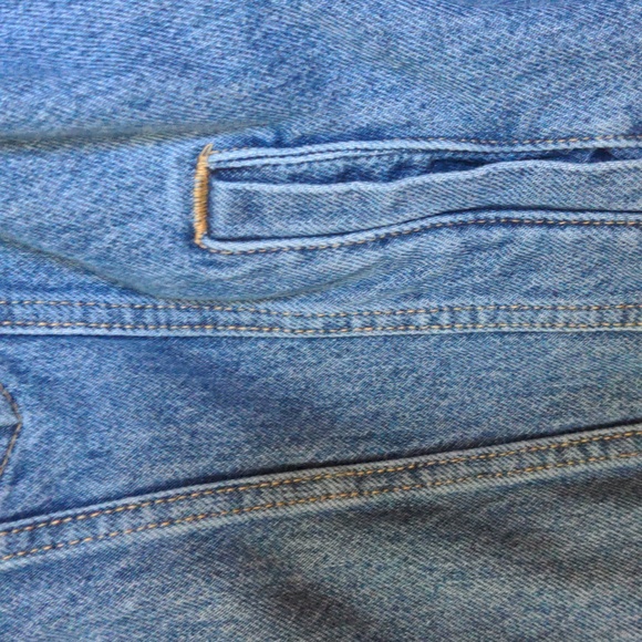 Levis Strauss Size XS Button Down Denim Look Jean Jacket - Picture 6 of 11